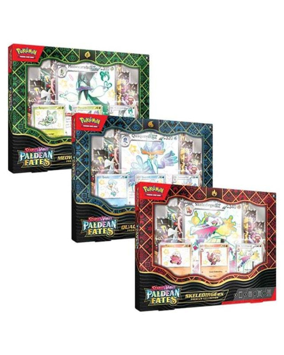 Board Game - Pokemon - Scarlet & Violet - Paldean Fates - Premium Collection 