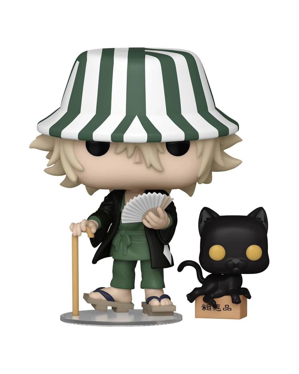 Bobble Figure Anime - Bleach POP! - Kisuke Urahara & Yoruichi 