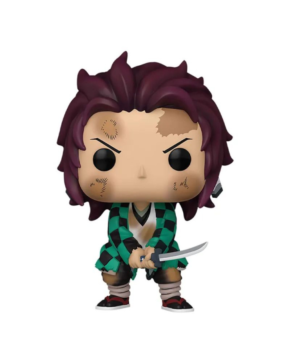 Bobble Figure Anime - Demon Slayer Kimetsu No Yaiba Pop! - Tanjiro Kamado (train 