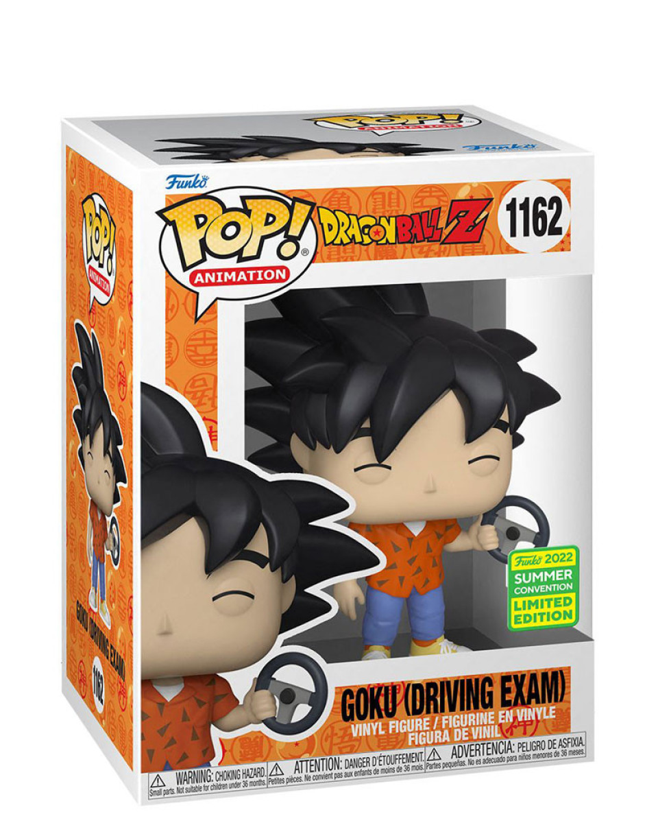 Bobble Figure Anime - Dragon Ball Z POP! - Goku (Driving Exam) - Convention Limi 