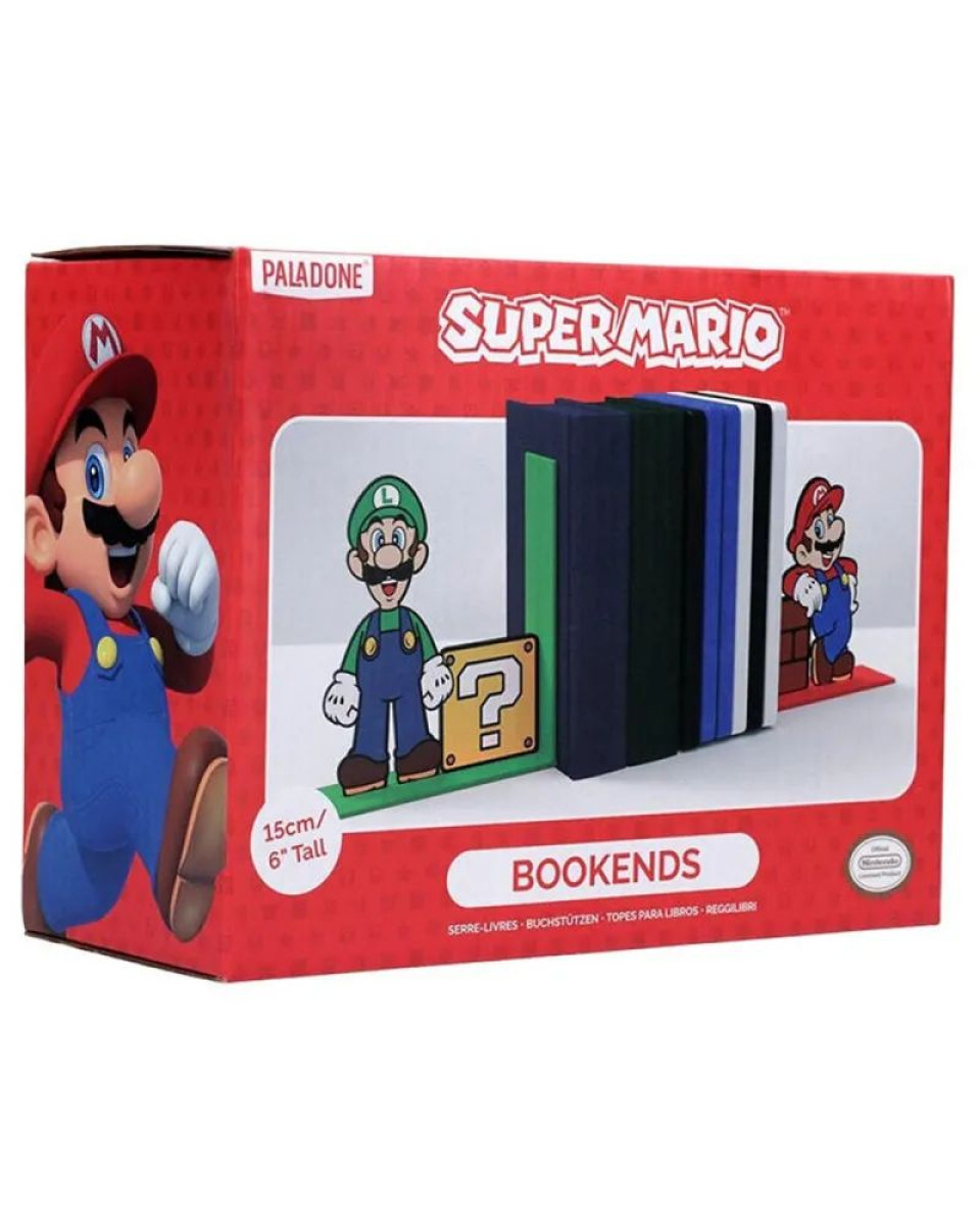 Držač za knjige Paladone - Super Mario Bookends 