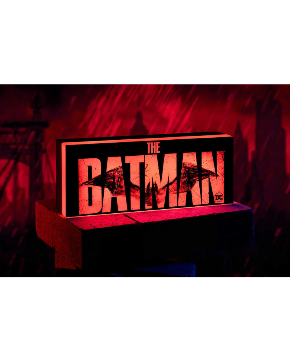 Lampa Paladone DC Comics - The Batman Movie - Logo Light 