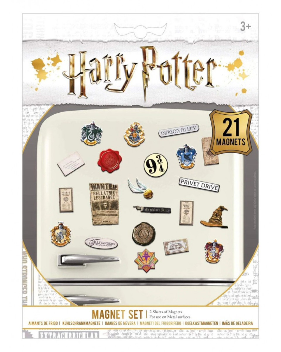 Magnet set Harry Potter - Wizardry - 21 Magnets 