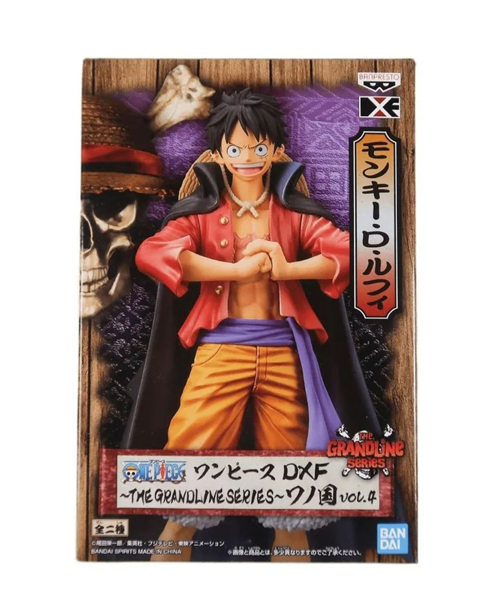 Statue One Piece - DXF The Grandline Men Vol.4 - Monkey. D. Luffy 