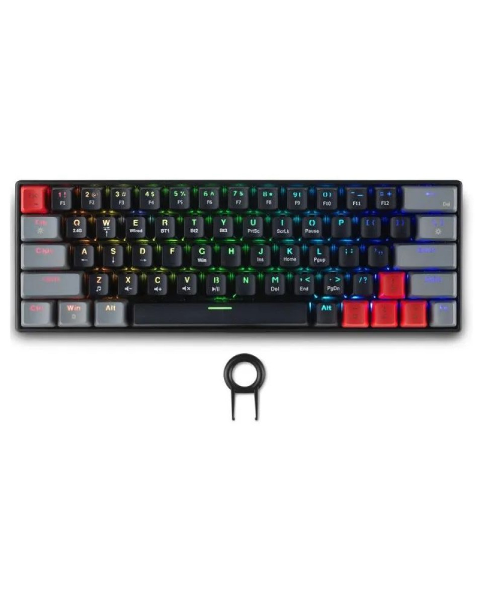 Tastatura Spartan Gear Pegasus 2 RGB Wireless - Black / Grey 