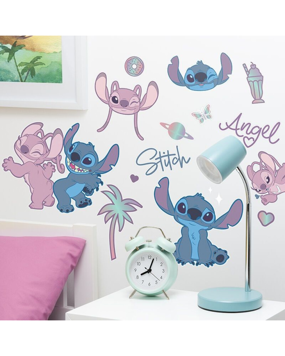 Nalepnice Paladone - Stitch & Angel Wall Stickers 