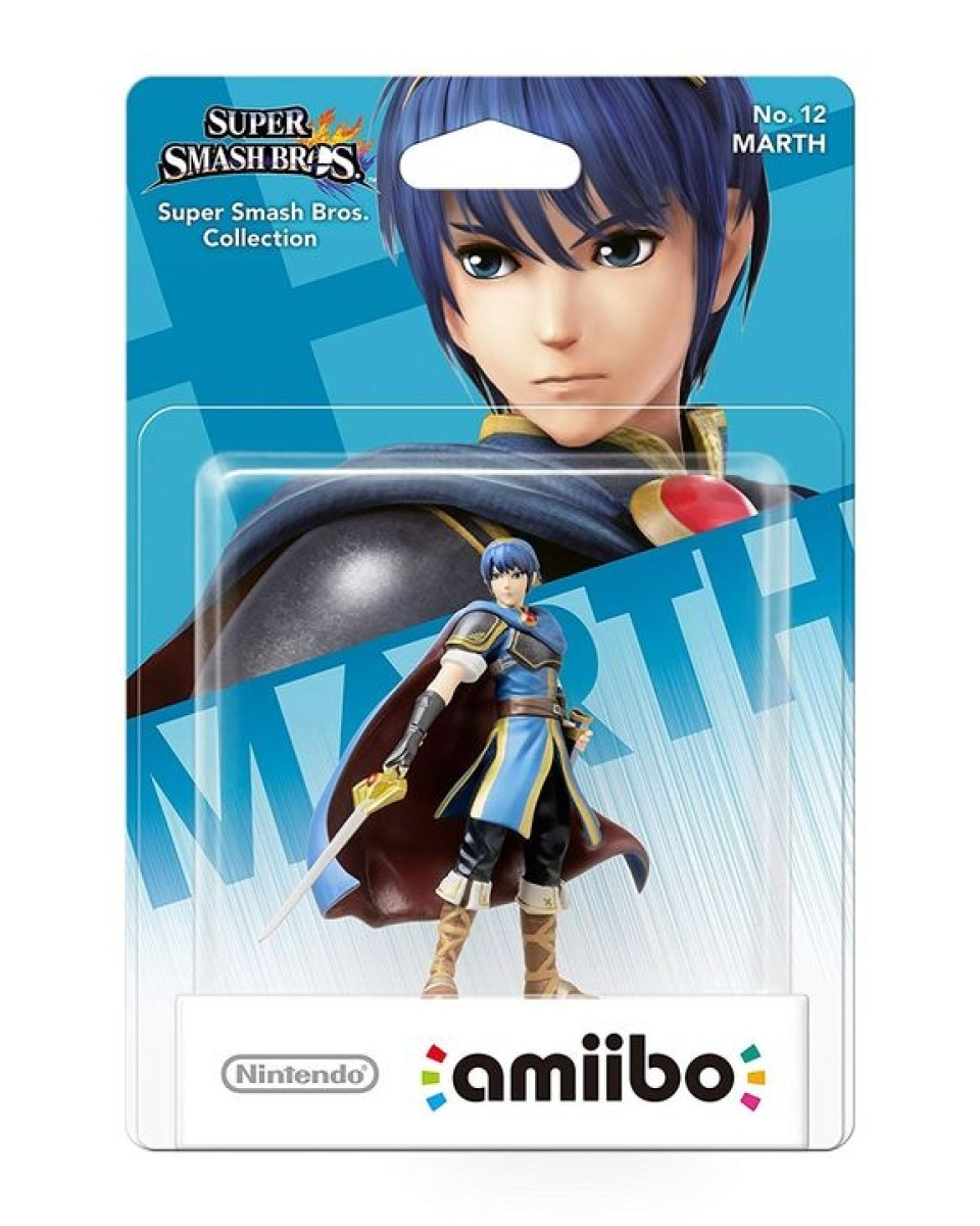 Amiibo Super Smash Bros - Marth No. 12 