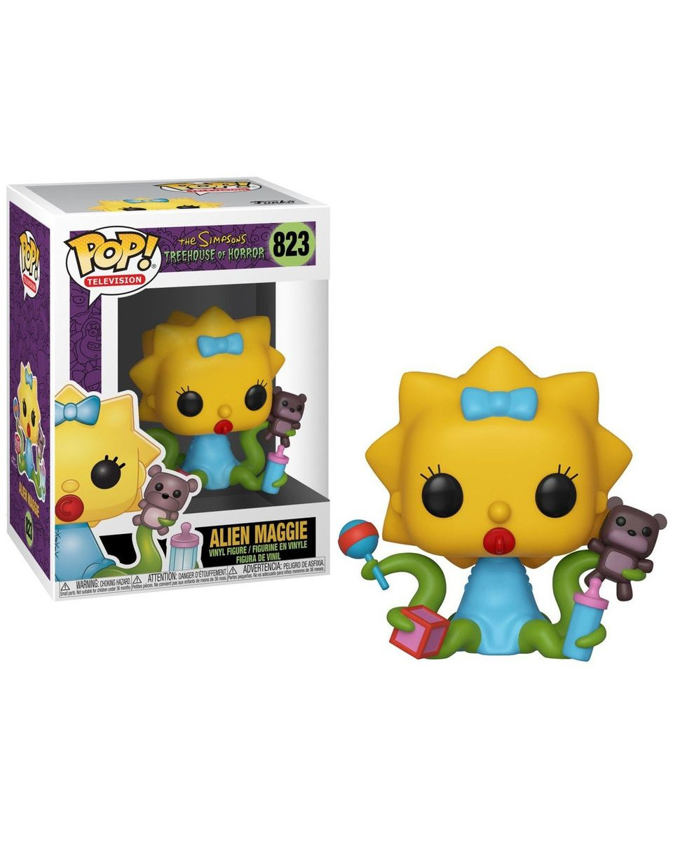 Bobble Figure Simpsons Pop! - Alien Maggie 