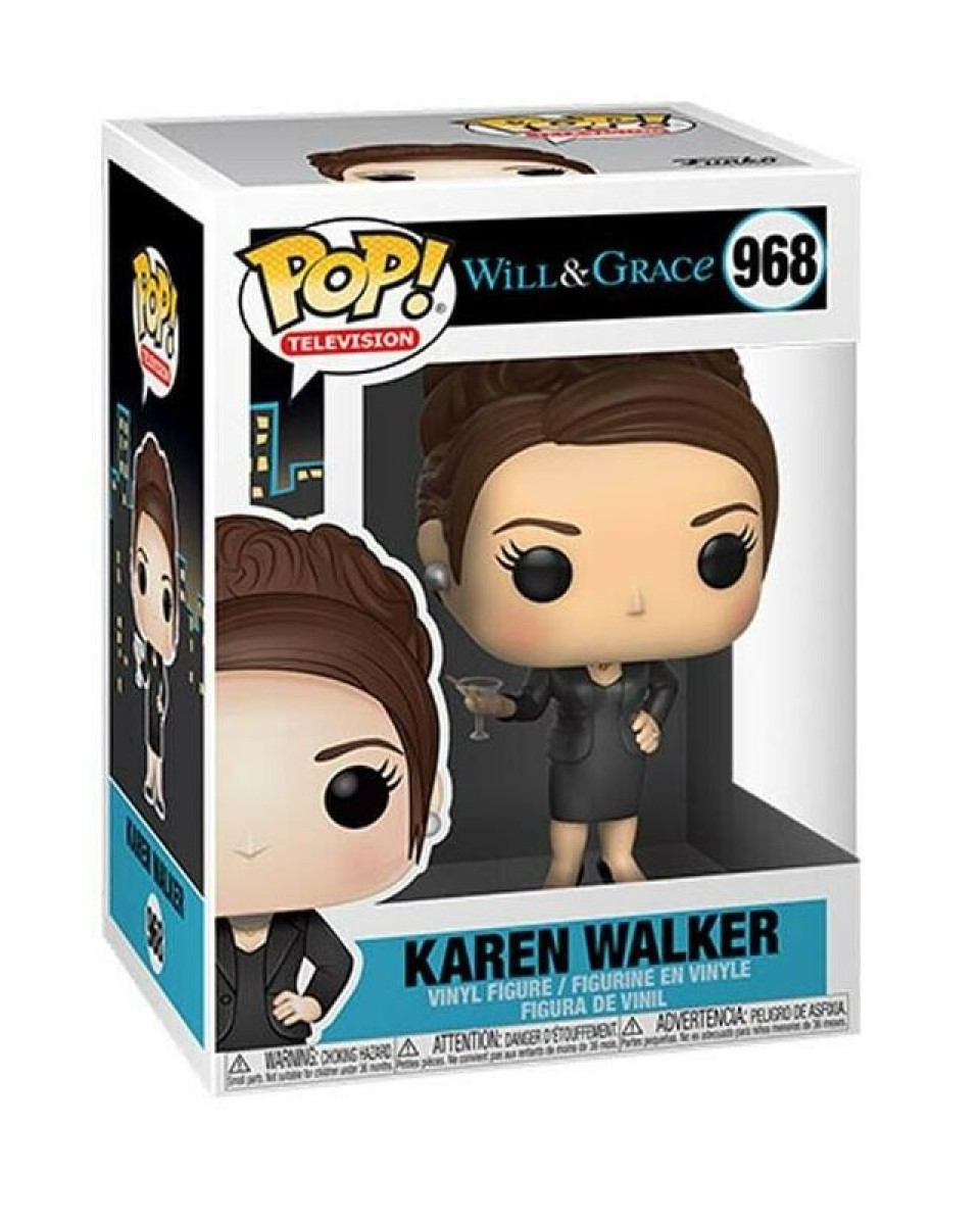 Bobble Figure Will And Grace Television POP! - Karen Walker 