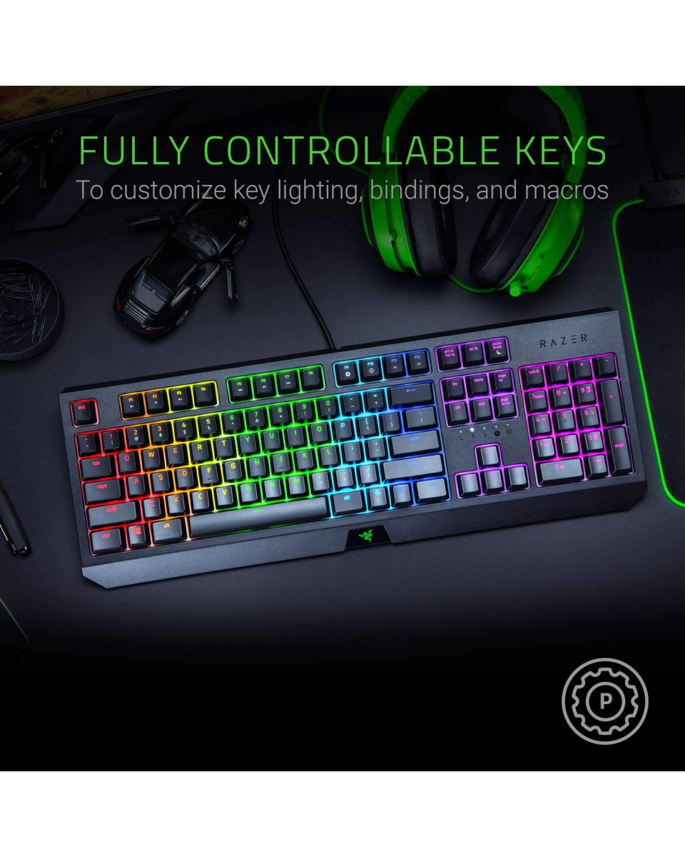 Tastatura Razer BlackWidow Mechanical - Green Switch 