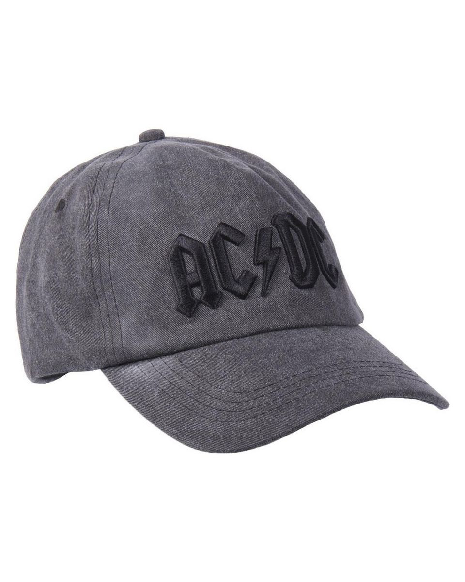 Kačket ACDC - Gray/Black 